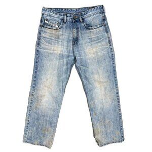 Diesel Jeans D-Strukt Made in Italy Stretch Cotton Blue 32x28